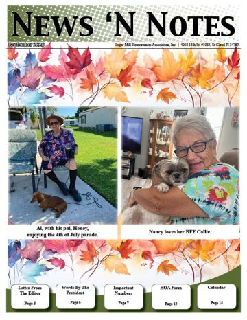 Sugar Mill newsletter cover