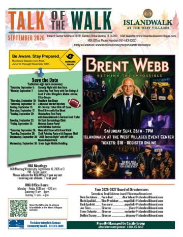 Islandwalk newsletter cover