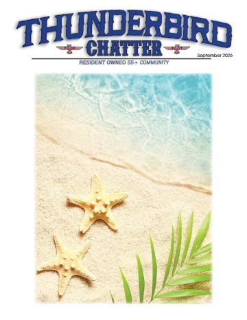 Thunderbird Services Inc newsletter cover
