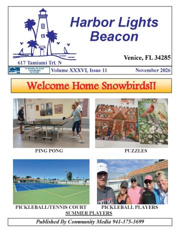 Harbor Lights newsletter cover