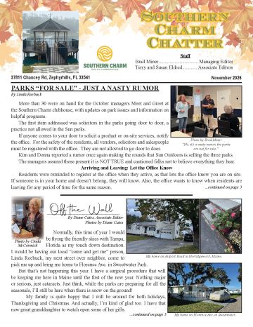 Southern Charm newsletter cover