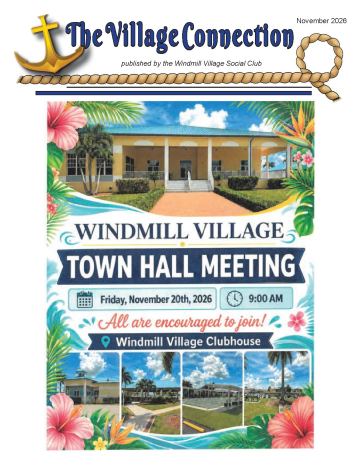 Windmill Village - Punta Gorda newsletter cover